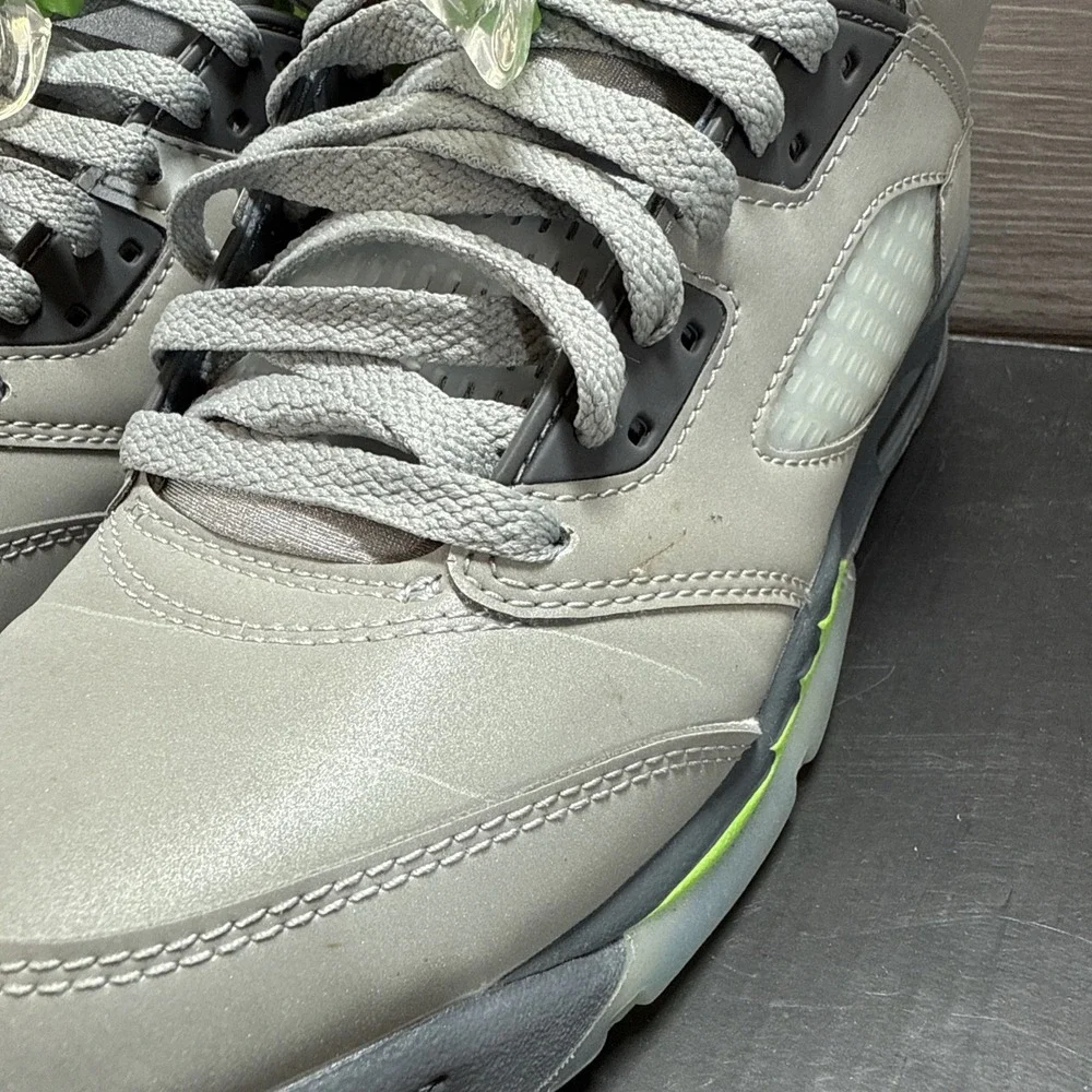 Size 7 (GS) - Jordan 5 Retro 2022 Mid Green Bean W/ OG Box DQ3734-003